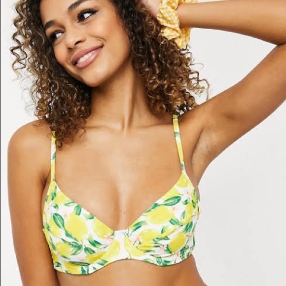 ASOS Other - ASOS Lemon Bikini Top - NWT!